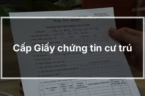 Xác nhận thông tin cư trú